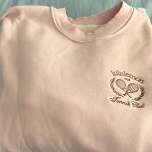 lululemon Light Pink Tennis Club Crewneck Sweatshirt